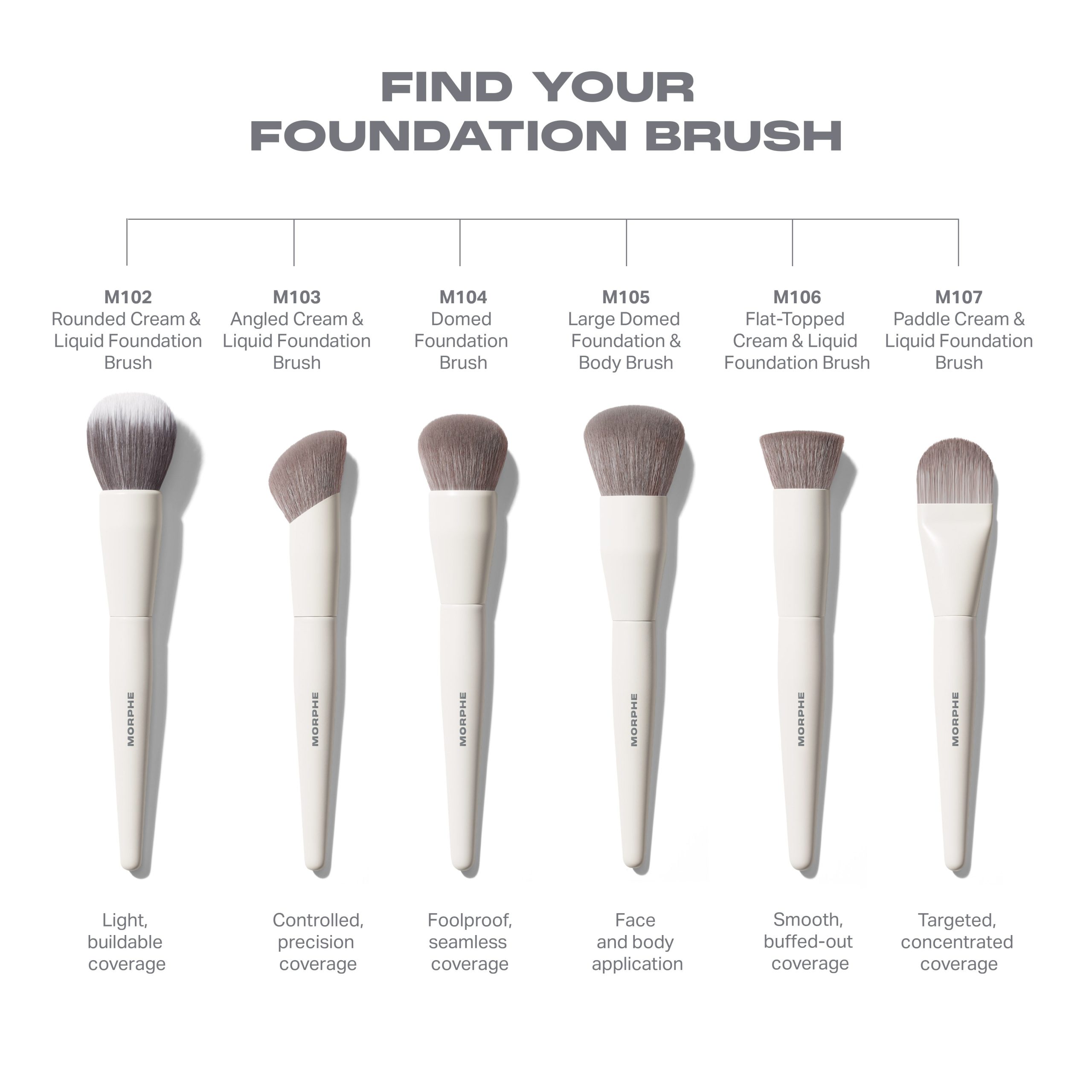 M104 Domed Foundation Brush - Image 5