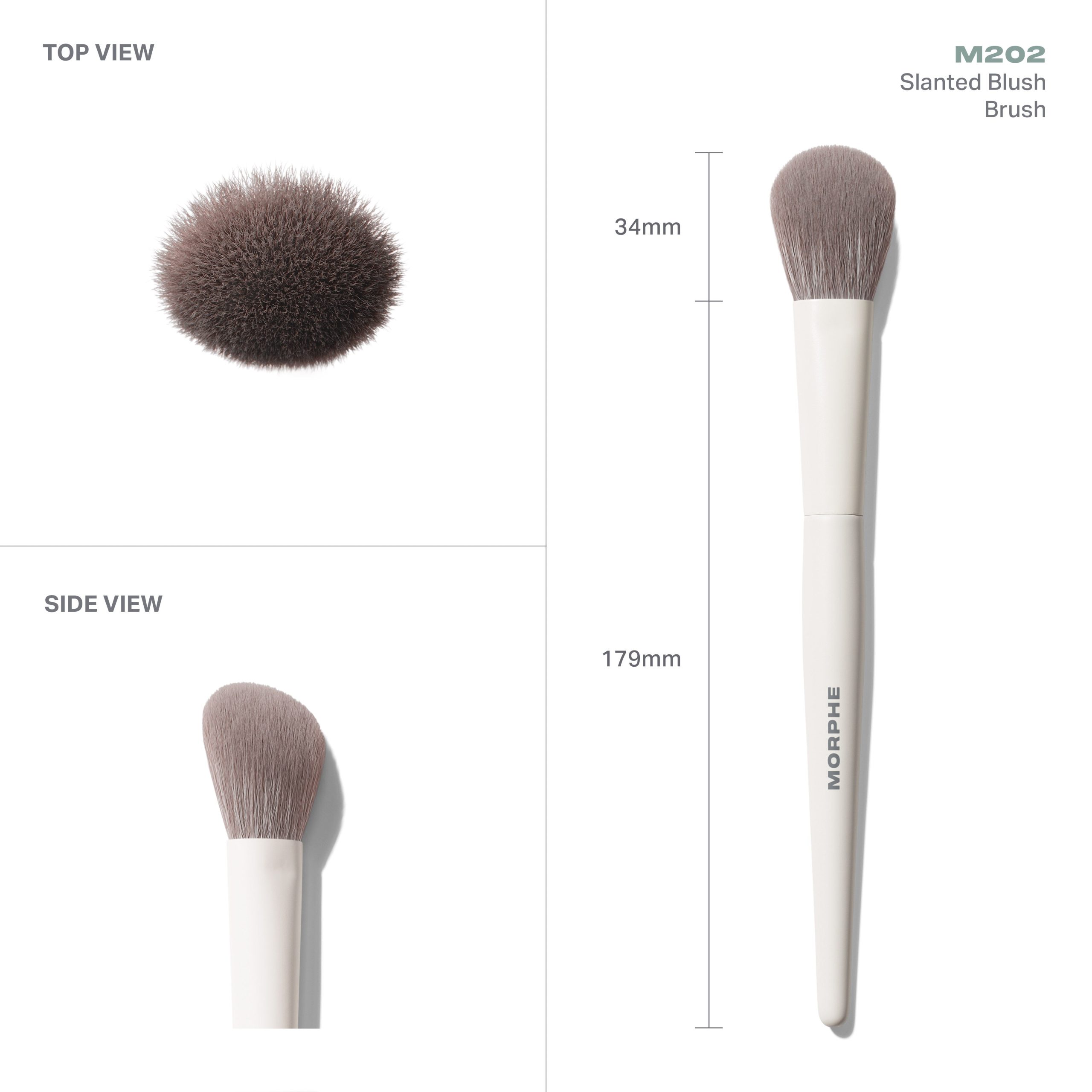 M202 Slanted Blush Brush - Image 4
