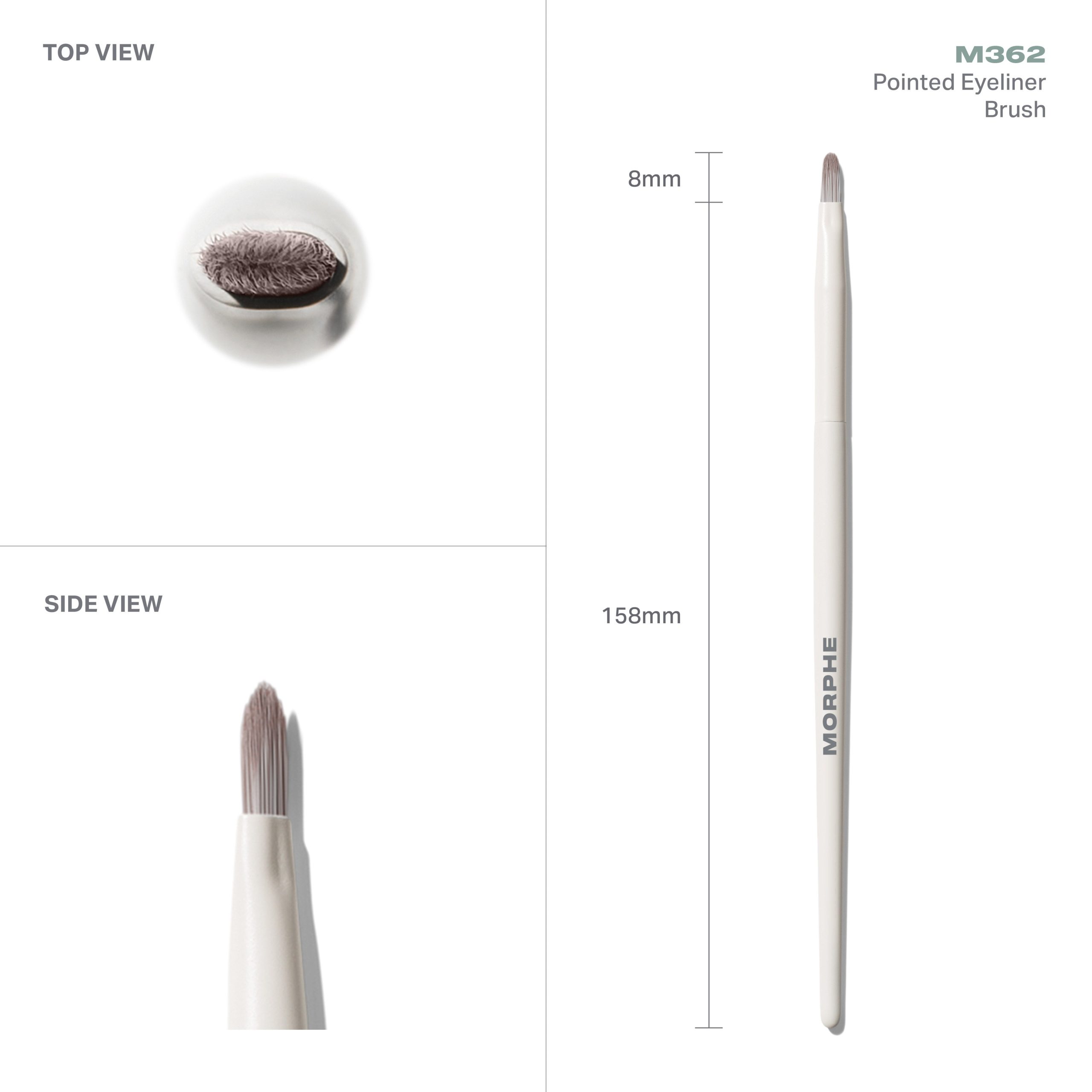 M362 Pointed Eyeliner Brush - Image 4