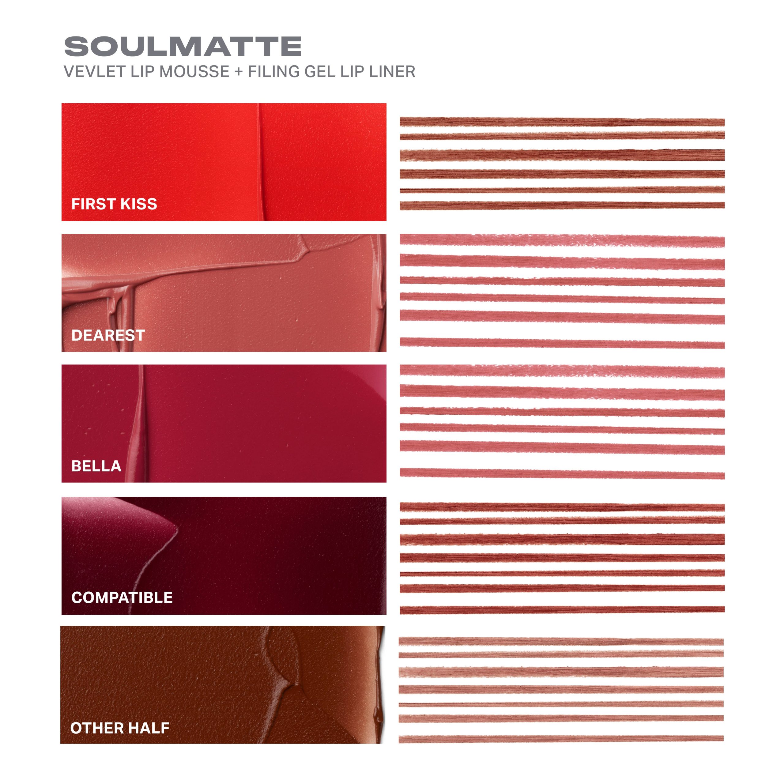 Soulmatte Filling Gel Lip Liner - Image 35