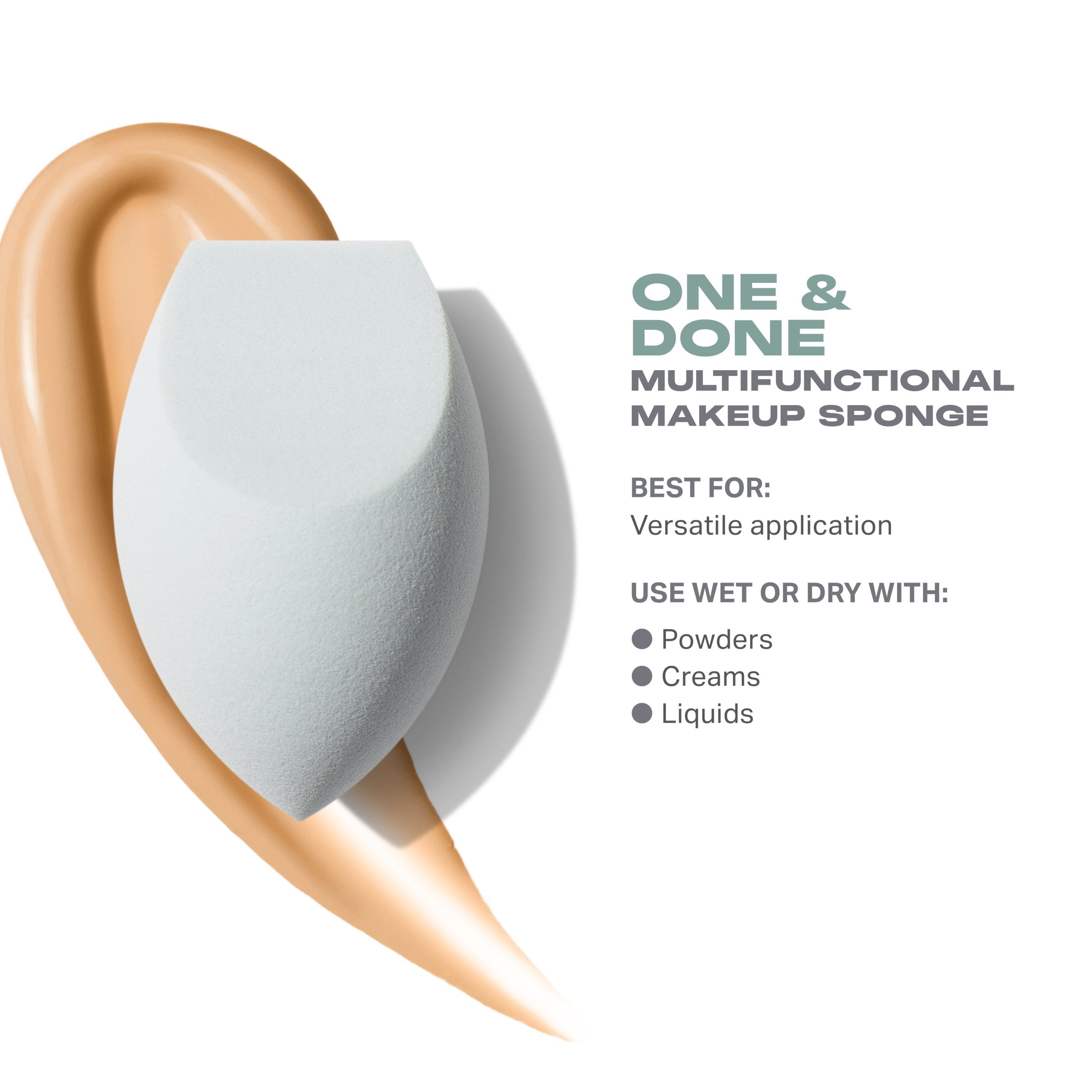 One & Done Multifunctional Makeup Sponge - Image 2
