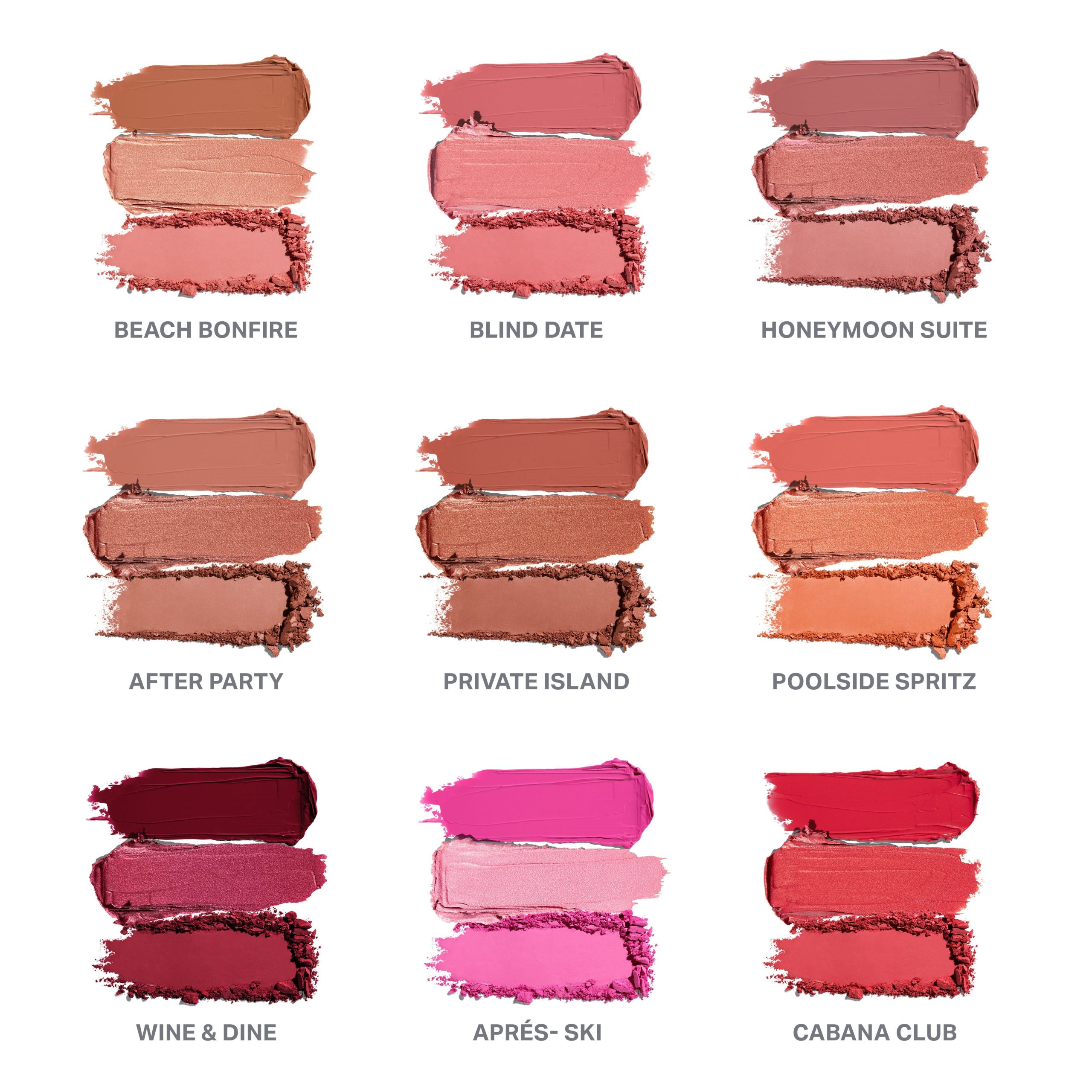 Cheek Thrills Multi-Finish Face Trio 10-Piece Collection - Image 3